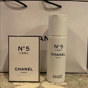 No. 5 L’eau with All over spray